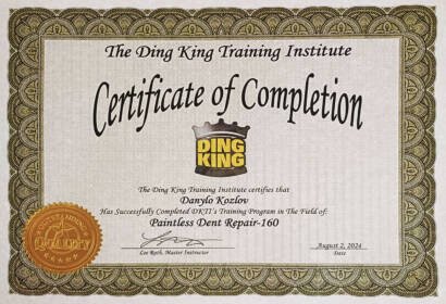 Certified from Ding King